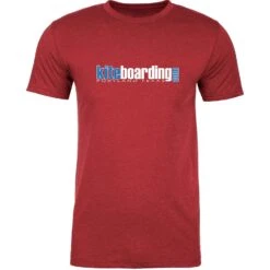 Kiteboarding.com Bumper Style T-Shirt - Cardinal Red Discounts Apply !