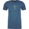 Wingboarding.com T-Shirt - Cool Blue Discounts Apply ! -Windglide Surfing Shop 2023 wb.com cool blue