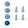 Crazyfly Hexa Binding Screws And Washers - Blue (set Of 4) Discounts Apply ! -Windglide Surfing Shop crazyfly hexa screws and washers blue 1