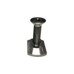 Foilite - M6 Titanium Hydrofoil Hardware Set - 4 Track Nuts And 4 M6 Screws Discounts Apply ! -Windglide Surfing Shop foilite titanium m6 screw track nut set 3