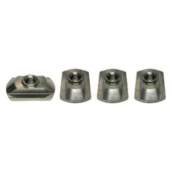 Foilite - M6 Titanium Hydrofoil Hardware Set - 4 Track Nuts And 4 M6 Screws Discounts Apply ! -Windglide Surfing Shop foilite titanium m6 screw track nut set 5