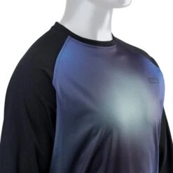 ION Wetshirt Long Sleeve - Mens - Blue Gradient Discounts Apply ! -Windglide Surfing Shop ion 2023 wetshirt ls blue gradient size 4