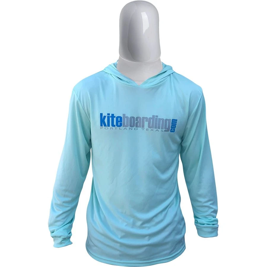 Kiteboarding.com Hooded Long Sleeve Water Jersey - Mint - 40% Off Discounts Apply ! 3 Kiteboarding.com Hooded Long Sleeve Water Jersey - Mint - 40% Off Discounts Apply !