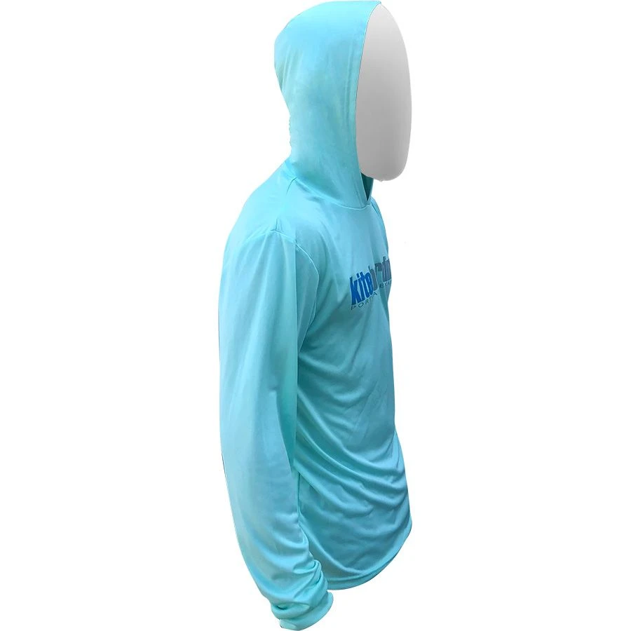 Kiteboarding.com Hooded Long Sleeve Water Jersey - Mint - 40% Off Discounts Apply ! 4 Kiteboarding.com Hooded Long Sleeve Water Jersey - Mint - 40% Off Discounts Apply ! - Image 2