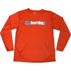 Kiteboarding.com Long Sleeve Water Jersey - Athletic Orange Discounts Apply !