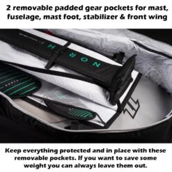 Mystic - Star Wingfoil Board Bag - Travel Discounts Apply ! -Windglide Surfing Shop mystic 2022 star wingfoil boardbag size 5