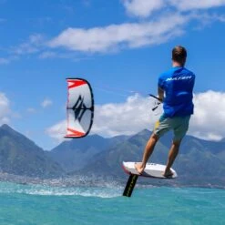 S27 Naish Boxer Single Strut Freeride/Foiling Kite - 50% Off Discounts Apply ! -Windglide Surfing Shop naish s27 boxer single strut kite size bar 5