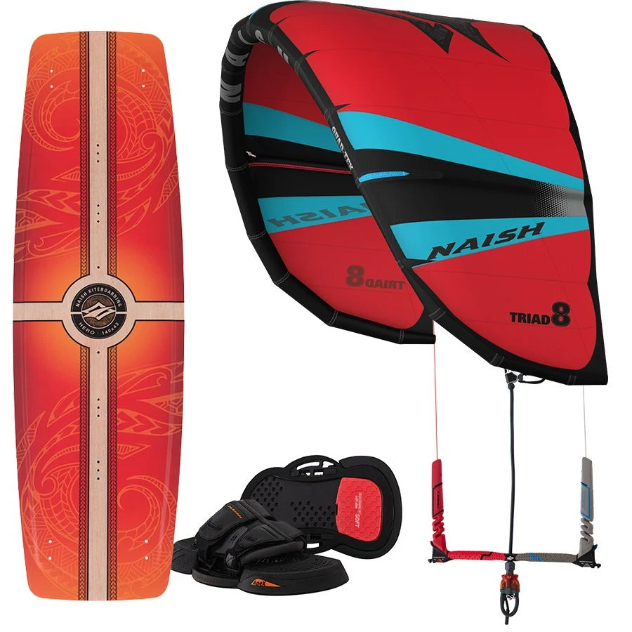 Naish Triad Freeride Package - S27 Triad, Torque 2 Bar, S27 Hero Board W/Bindings Discounts Apply !