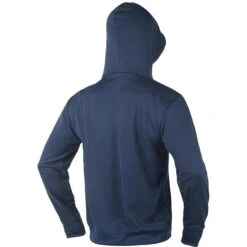 NP Hydro Hoodie - Hooded Rashguard LAST ONE Size XS - Blue - 50% Off Discounts Apply ! -Windglide Surfing Shop np2018 hydro hoodie 3