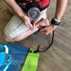 Oceanus Quick-Release EEL Retractable Reel Board Leash Discounts Apply ! -Windglide Surfing Shop oceanus qr eel reel leash 3