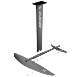 Apex V1 MA 1250 Complete Hydrofoil - 90cm Mast/78 Fuselage/210 Stabilizer Discounts Apply ! -Windglide Surfing Shop ozone apex hydrofoil wing 1250 complete 4