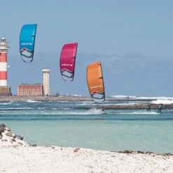 Ozone Zephyr V7 17m Lightwind Kite - 30% Off Last One - Yellow Discounts Apply ! -Windglide Surfing Shop ozone zephyr v7 bar 5