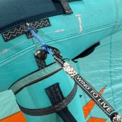 PKS Elite Universal Wing Leash Line W/Quick Connect Pigtail Discounts Apply ! -Windglide Surfing Shop pks elite universal wing leash line wing connect