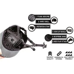 Surf And Foil Impact Hat - 20% Off Holiday Sale Discounts Apply ! -Windglide Surfing Shop vebodi 2023 surf impact hat 4