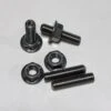 PKS - M6 Studs(4) With Flanged Nuts(4) For Hydrofoil Mounting Discounts Apply ! 1 PKS - M6 Studs(4) With Flanged Nuts(4) For Hydrofoil Mounting Discounts Apply ! -Windglide Surfing Shop wizardhat pks m6 studs flanged nuts 1